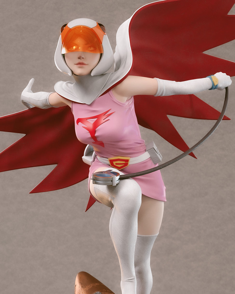Jan the Swan Resin Art (Design by CA3D)