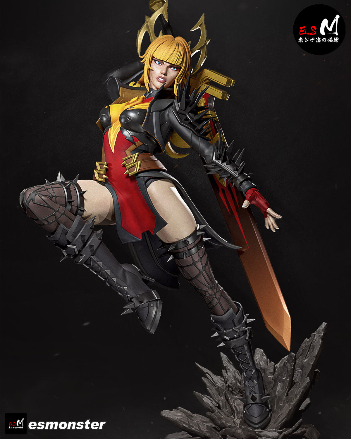 Magik Pheonix Resin Art (East Sea Monster Version)