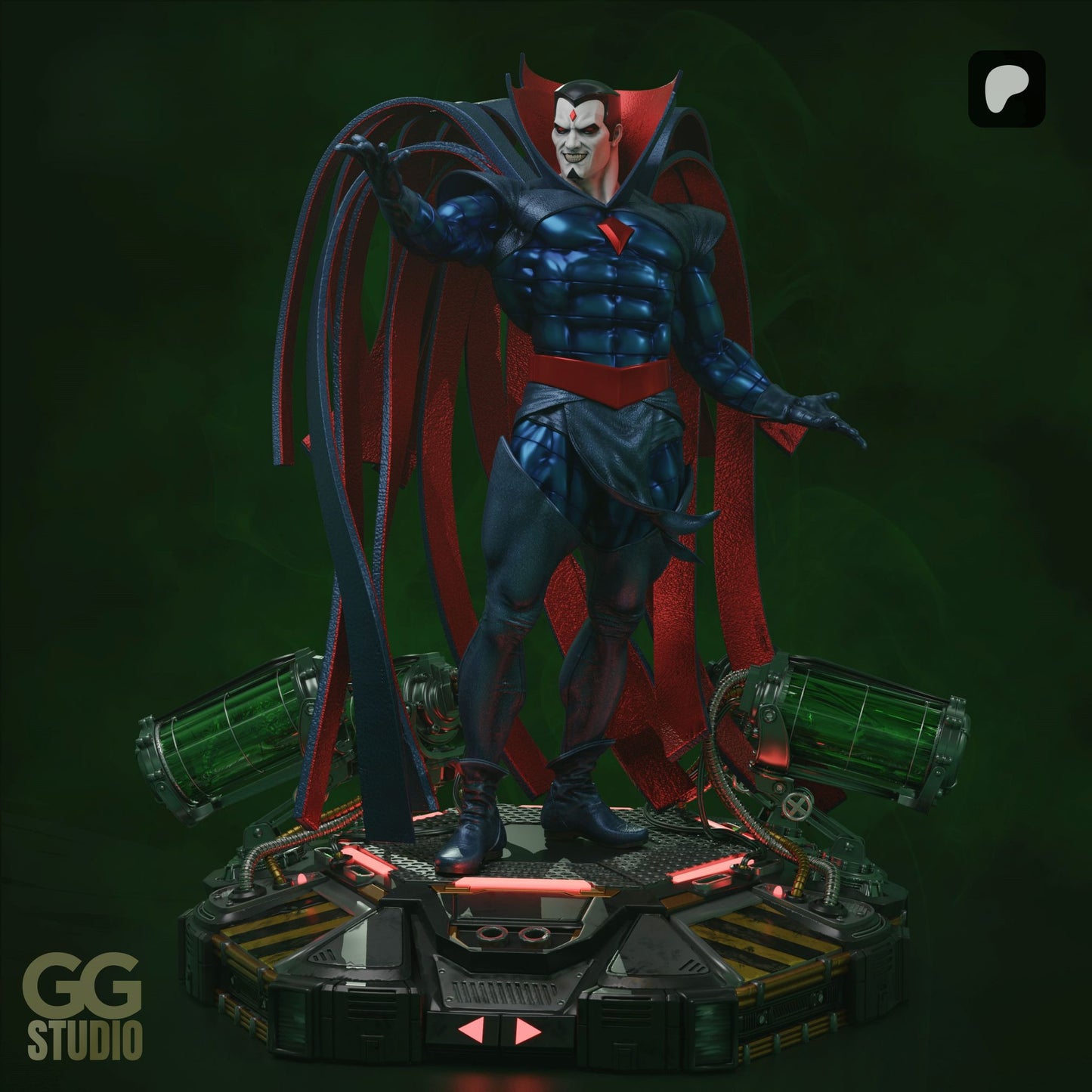 Mr Sinister Resin Fan Art (Designed by GGStudio)