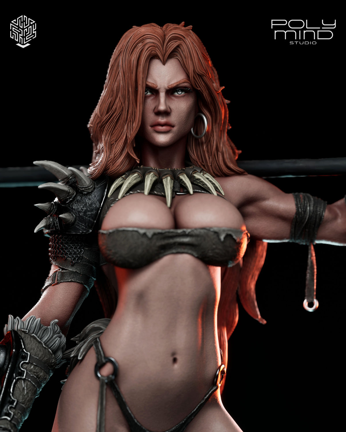 Thyra the Relentless Resin Art (PolyMind Version)