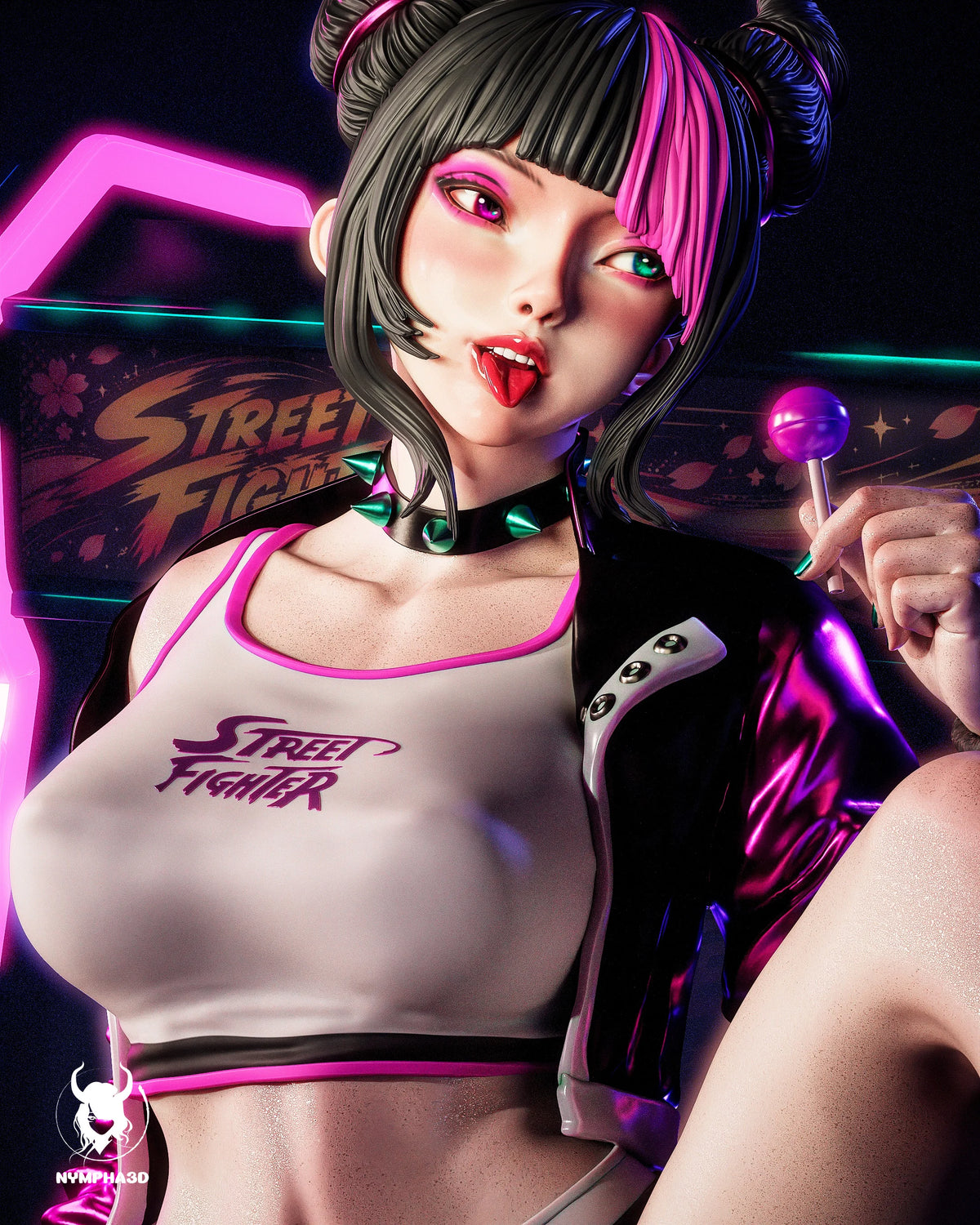 Juri Street Fighter Resin Art (Nympha3D)