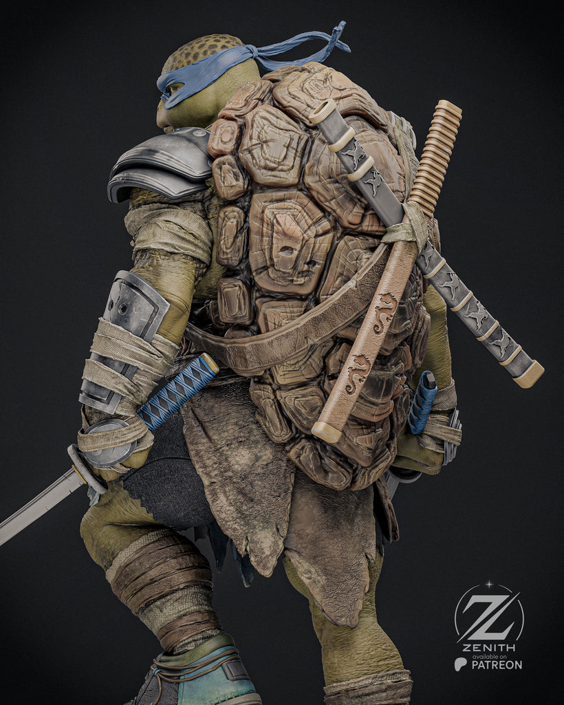 Leonardo Resin Fan Art MTO (Design by Zenith)