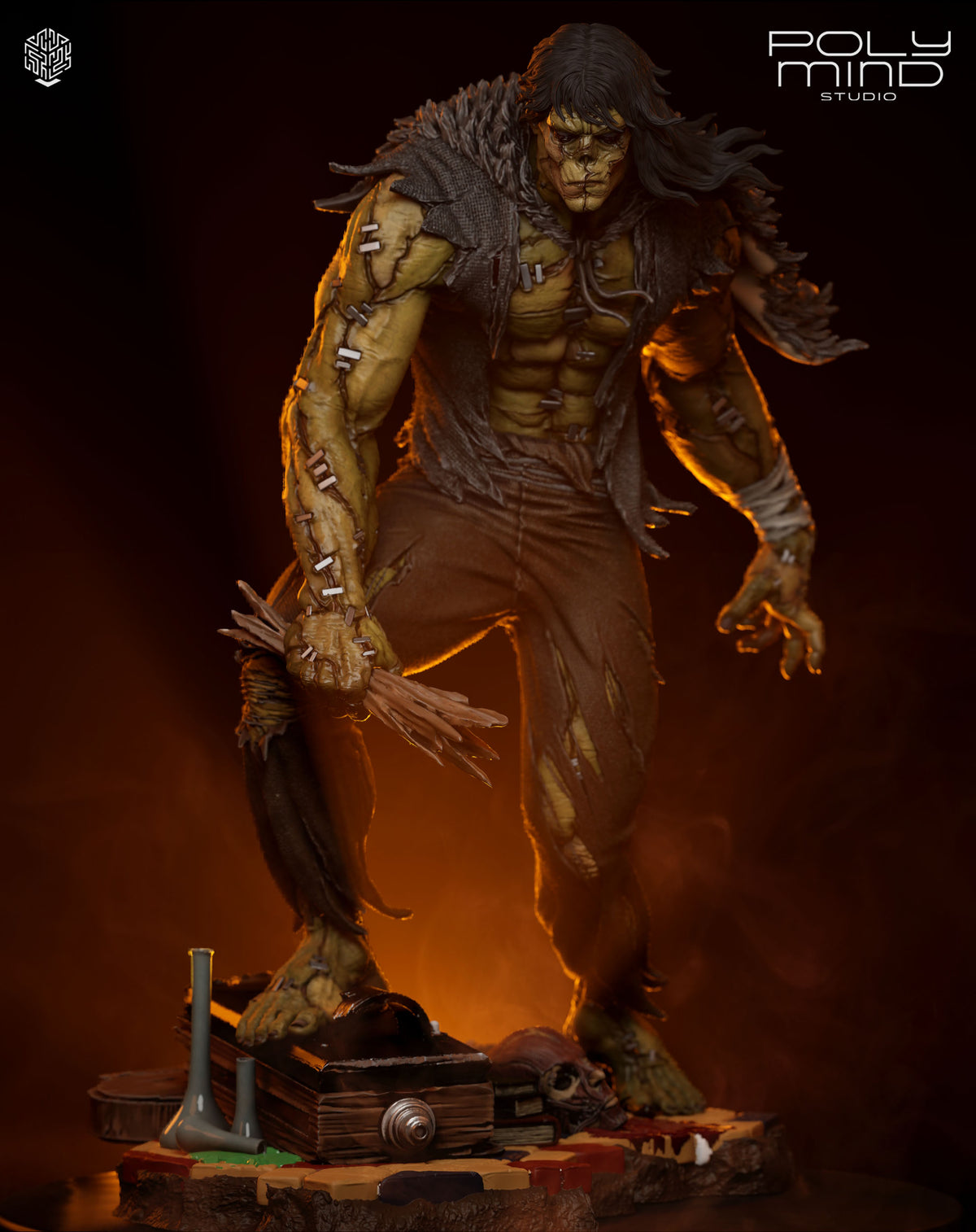 Frankenstein Resin Art (PolyMind Version)