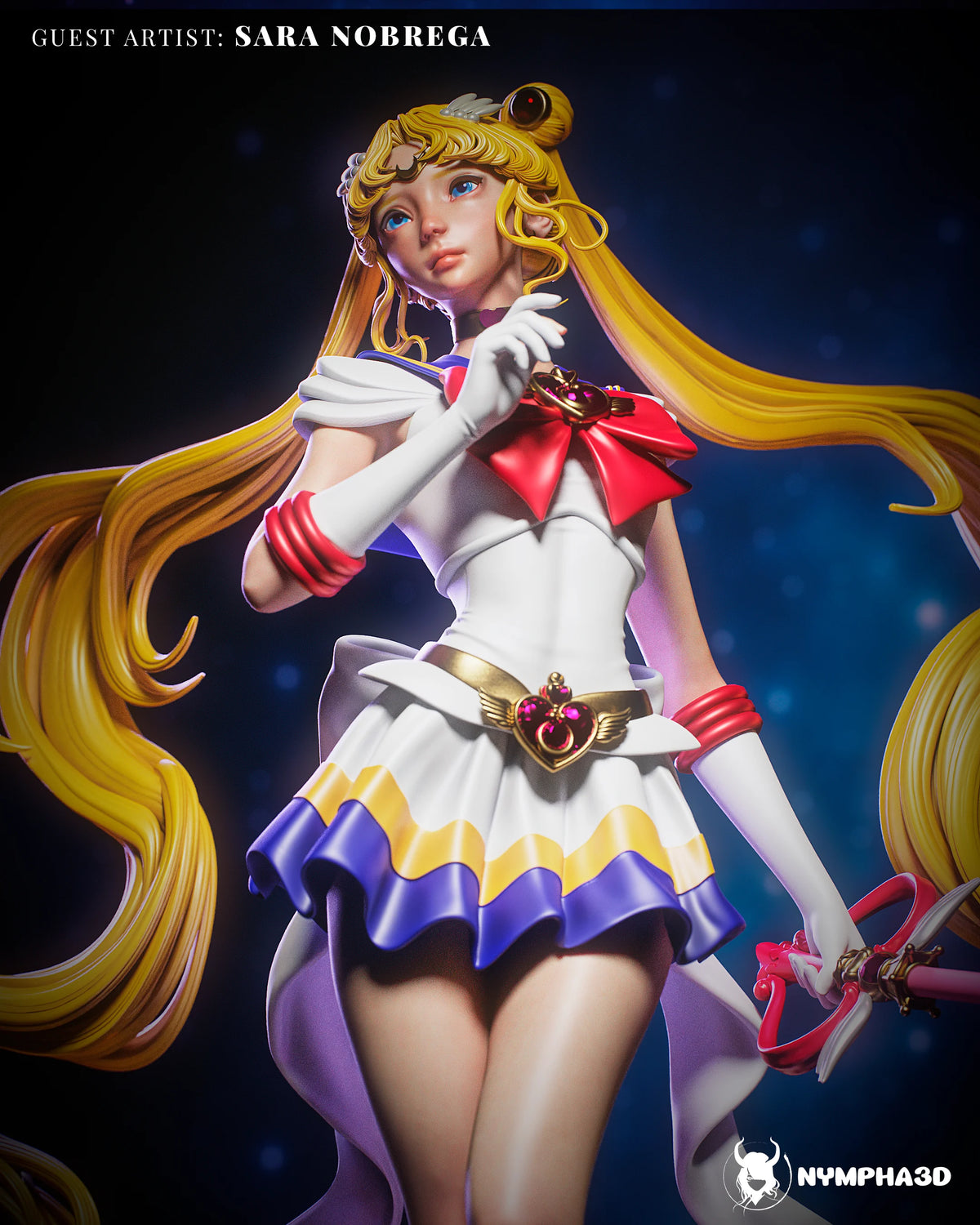 Sailor Moon Resin Art (Nympha3D)