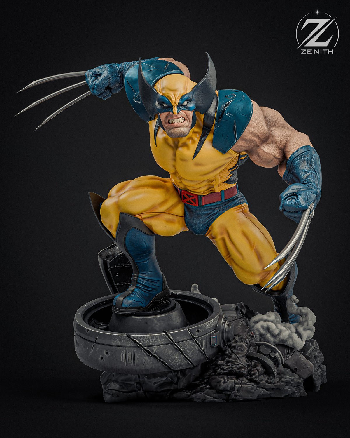 Wolverine Resin Art (Design by Zenith)
