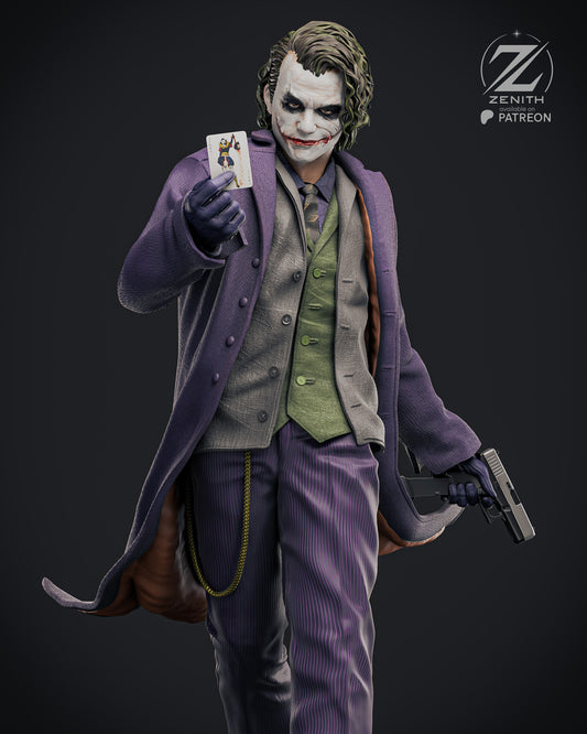Joker Resin Fan Art MTO (Design by Zenith)