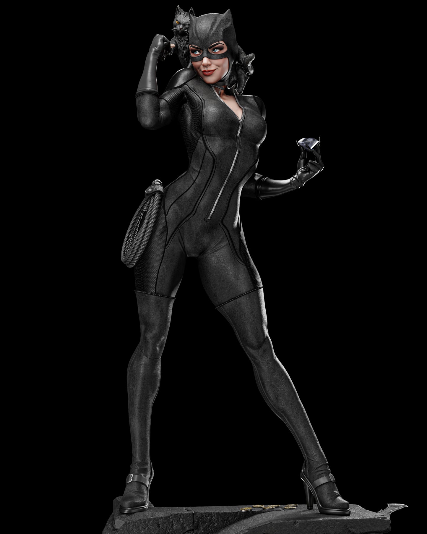 Catwoman Resin Fan Art - MTO (ZEZ)