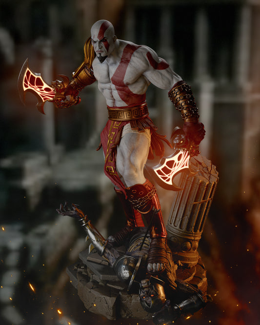 Kratos Resin Art - MTO (Design by CA3D)