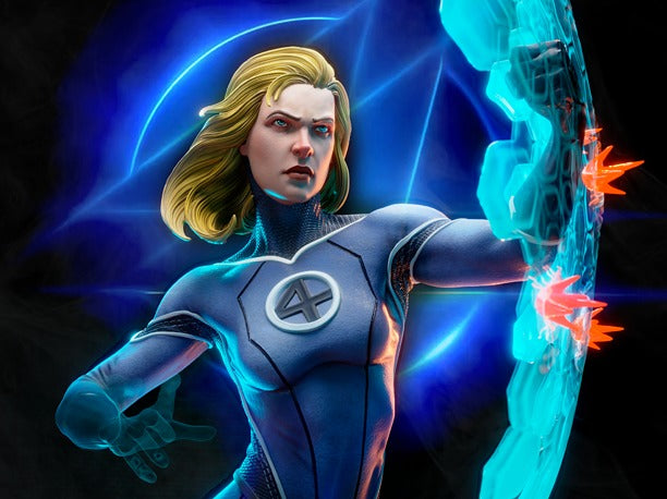 Invisible Woman Resin Fan Art - MTO (3DMind)