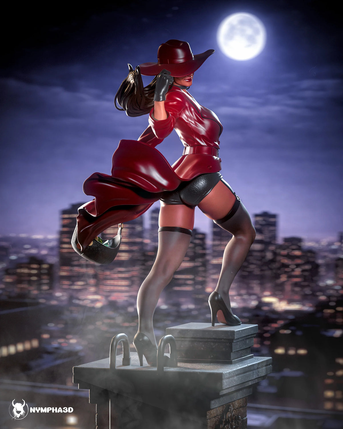 Carmen Sandiego Resin Art (Nympha3D)