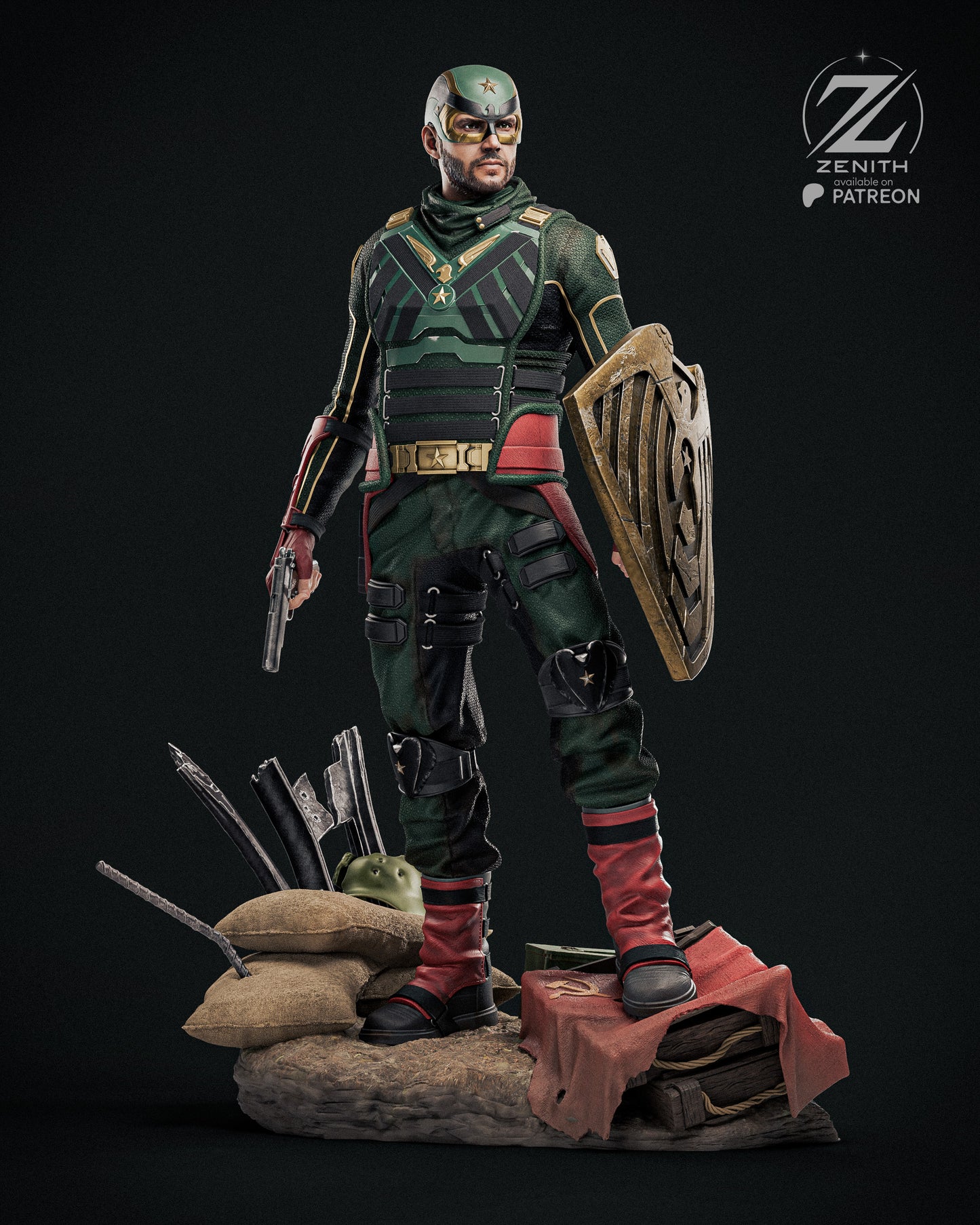 Soldier Boy Resin Art (Design by Zenith)