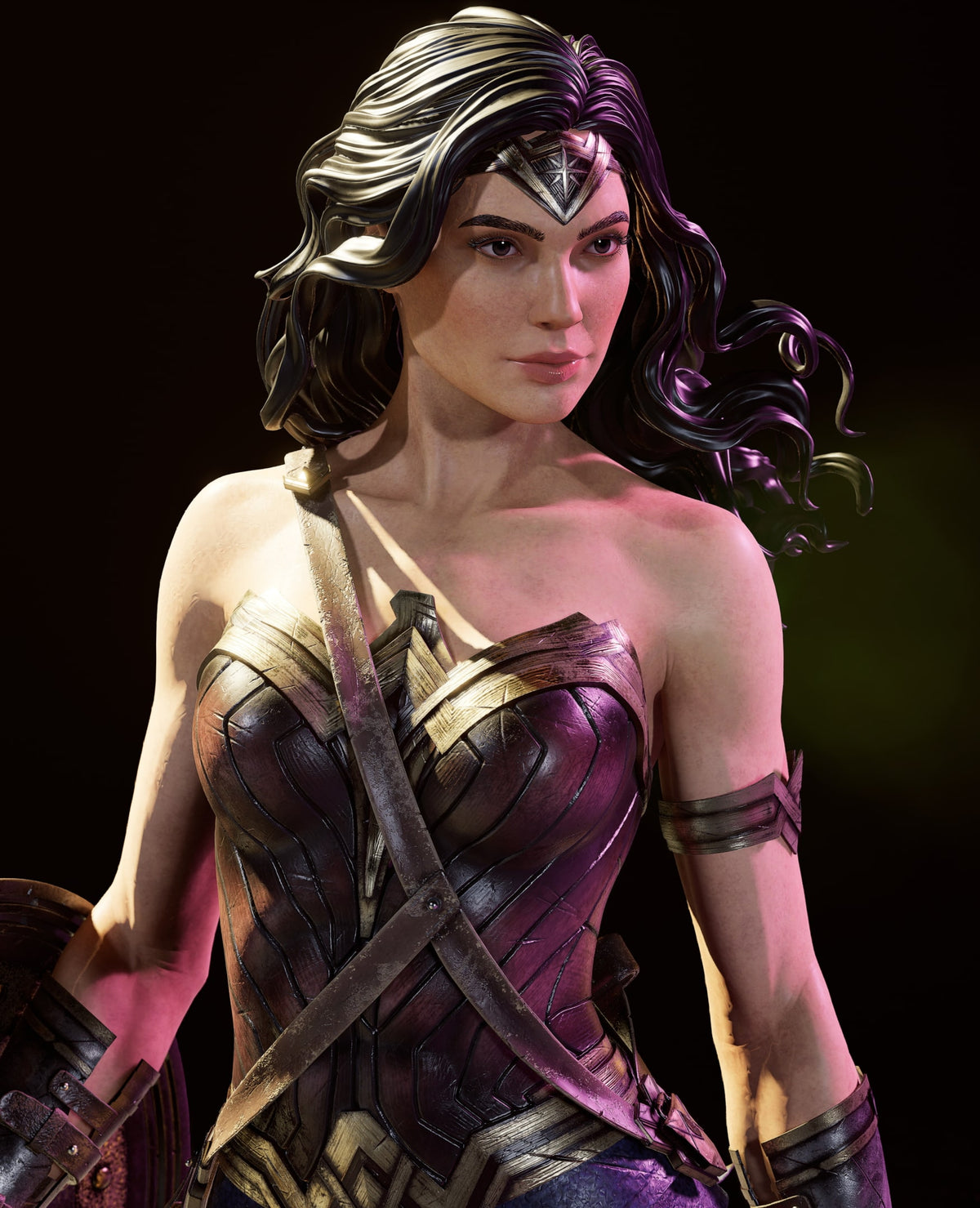 Wonder Woman Resin Art (Godlink Version)