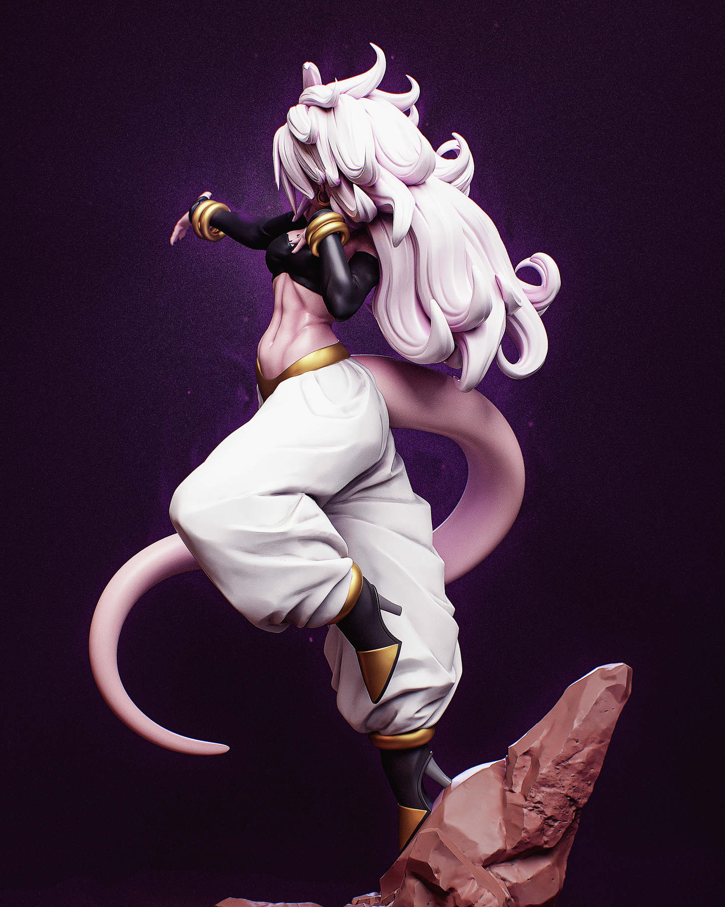 Android 21 Resin Art (Design by CA3D)