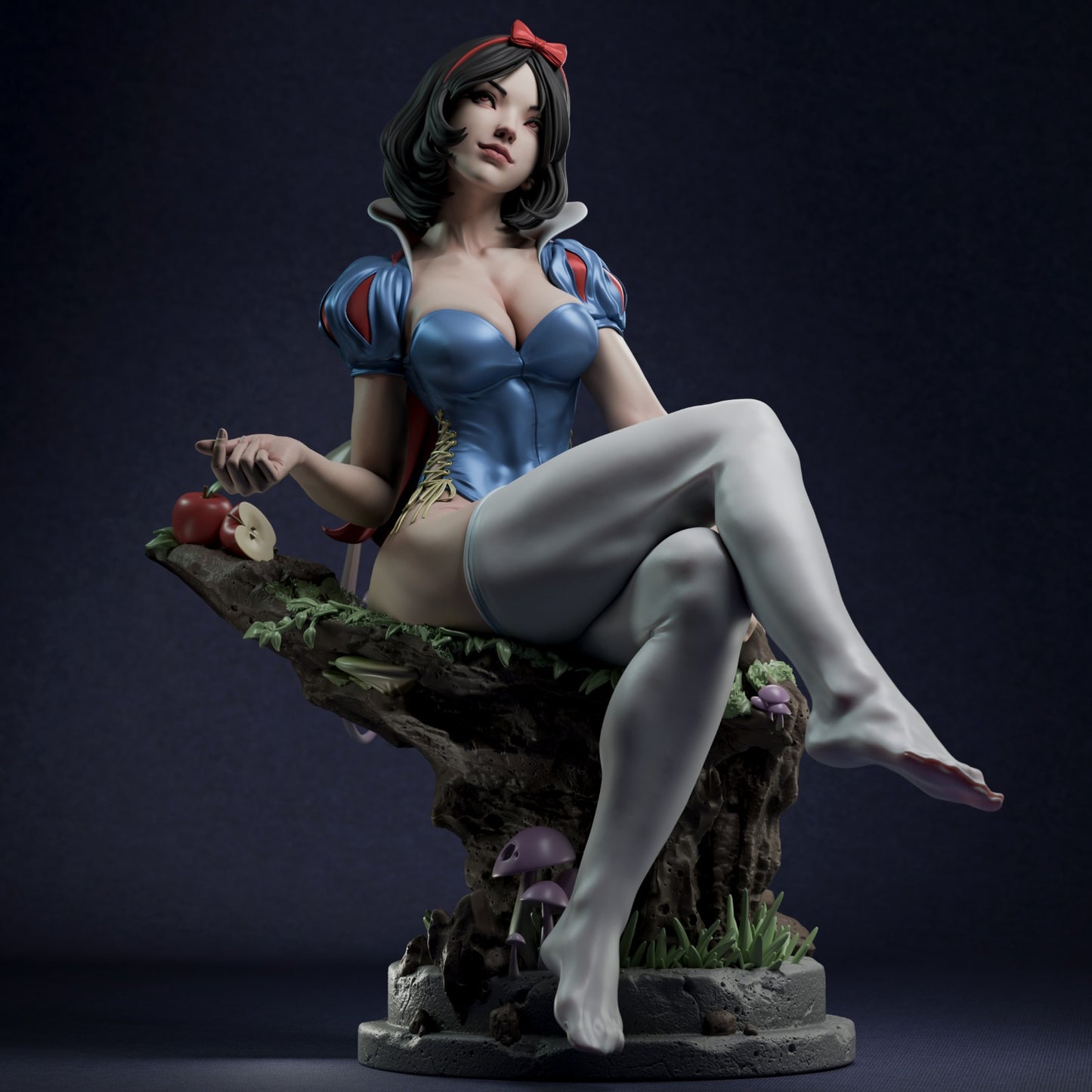 Snow White Resin Fan Art Pro Painted - MTO