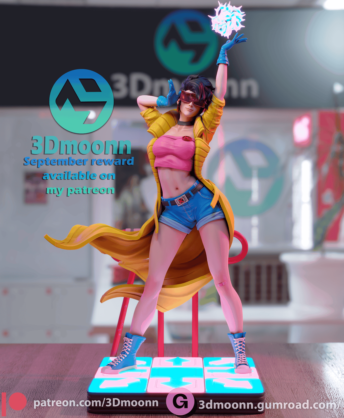 Jubilee Resin Fan Art Sculpture 3DMoonn