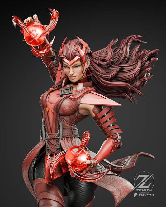 Scarlet Witch Resin Fan Art MTO (Design by Zenith)