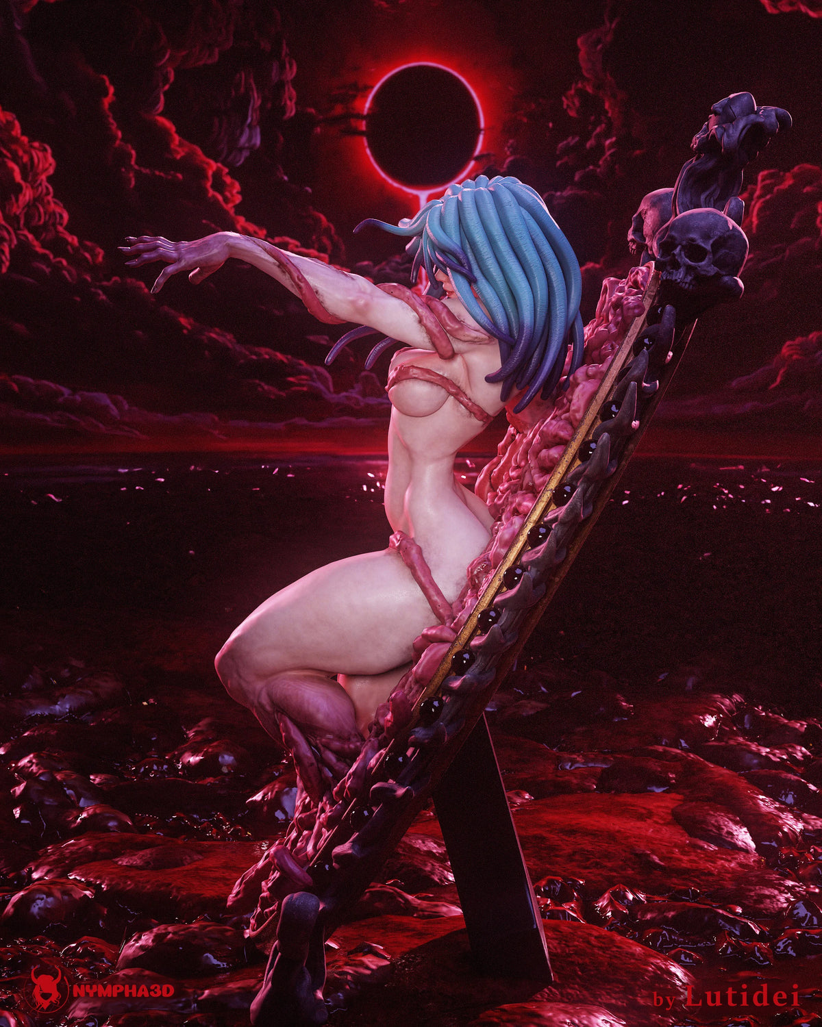 Slan Berserk Resin Art (Nympha3D)