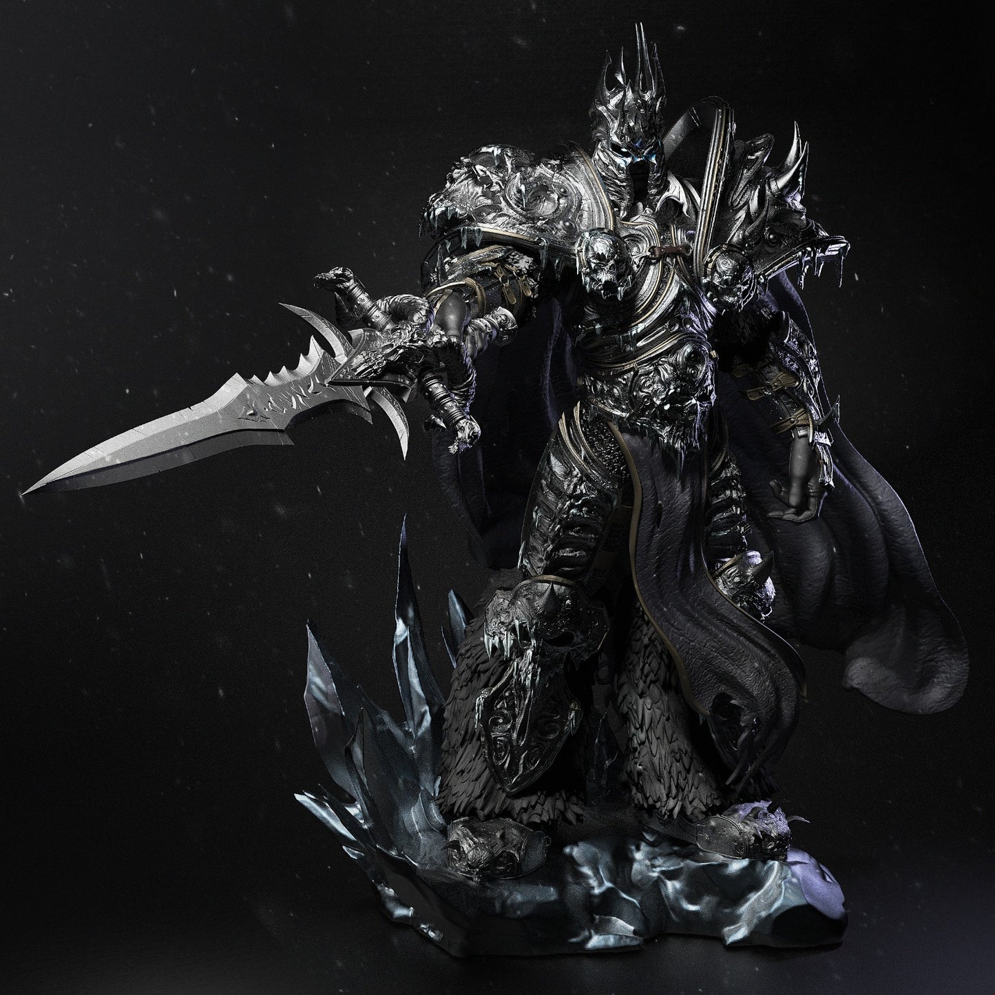 Lich King Collectible Resin Fan Art Pro Painted - MTO