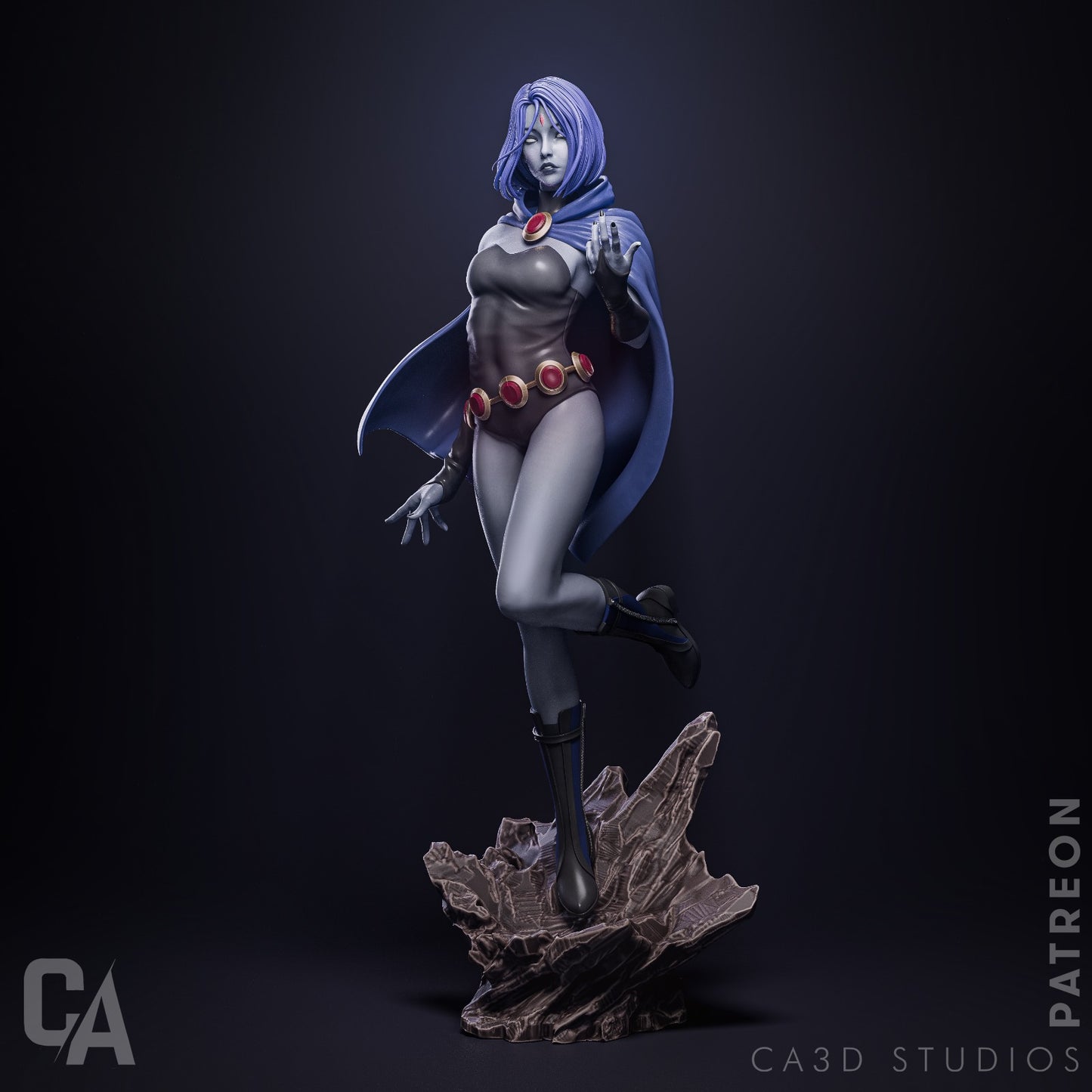 Raven Collectible Resin Fan Art Pro Painted - MTO