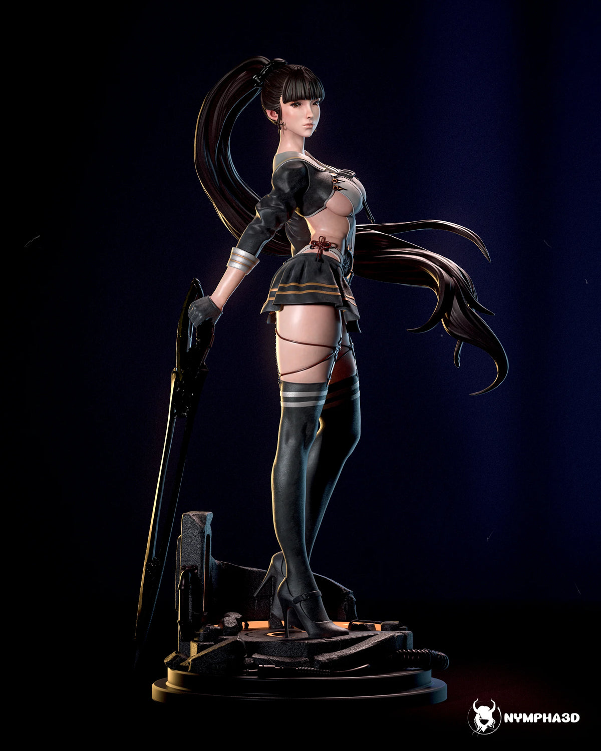 Eve Stellar Blade Resin Art (Nympha3D)