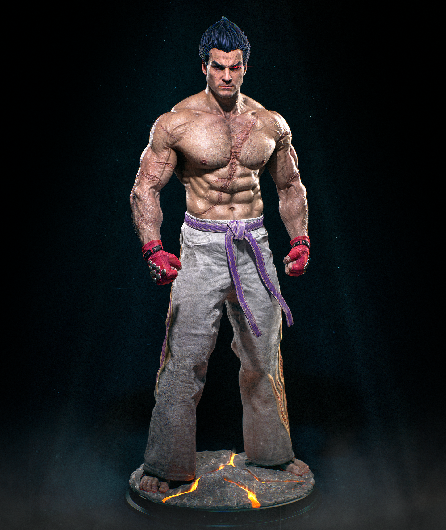 Kazuya Resin Art - MTO (Design by CA3D)