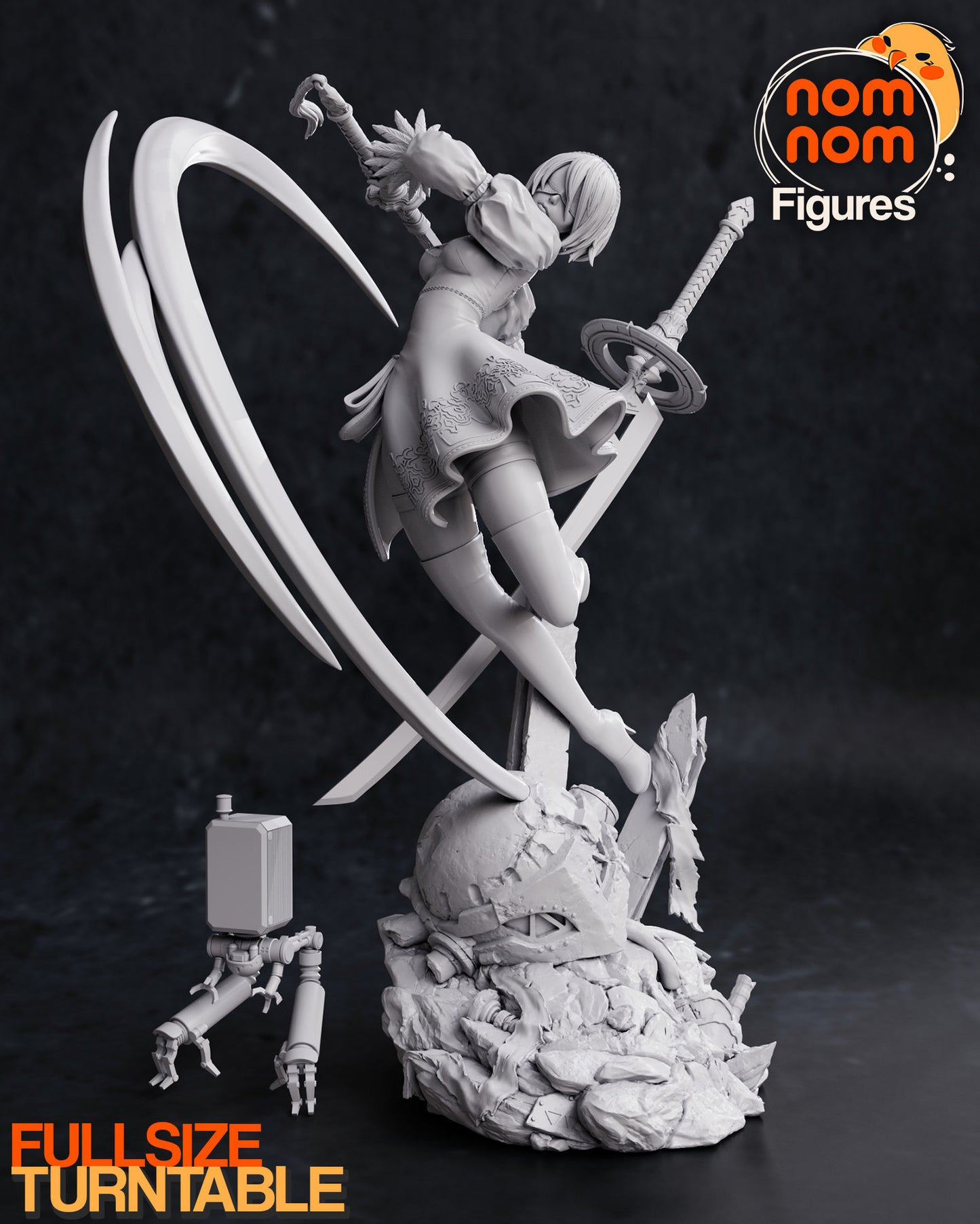 2B Resin Fan Art - MTO (NN)