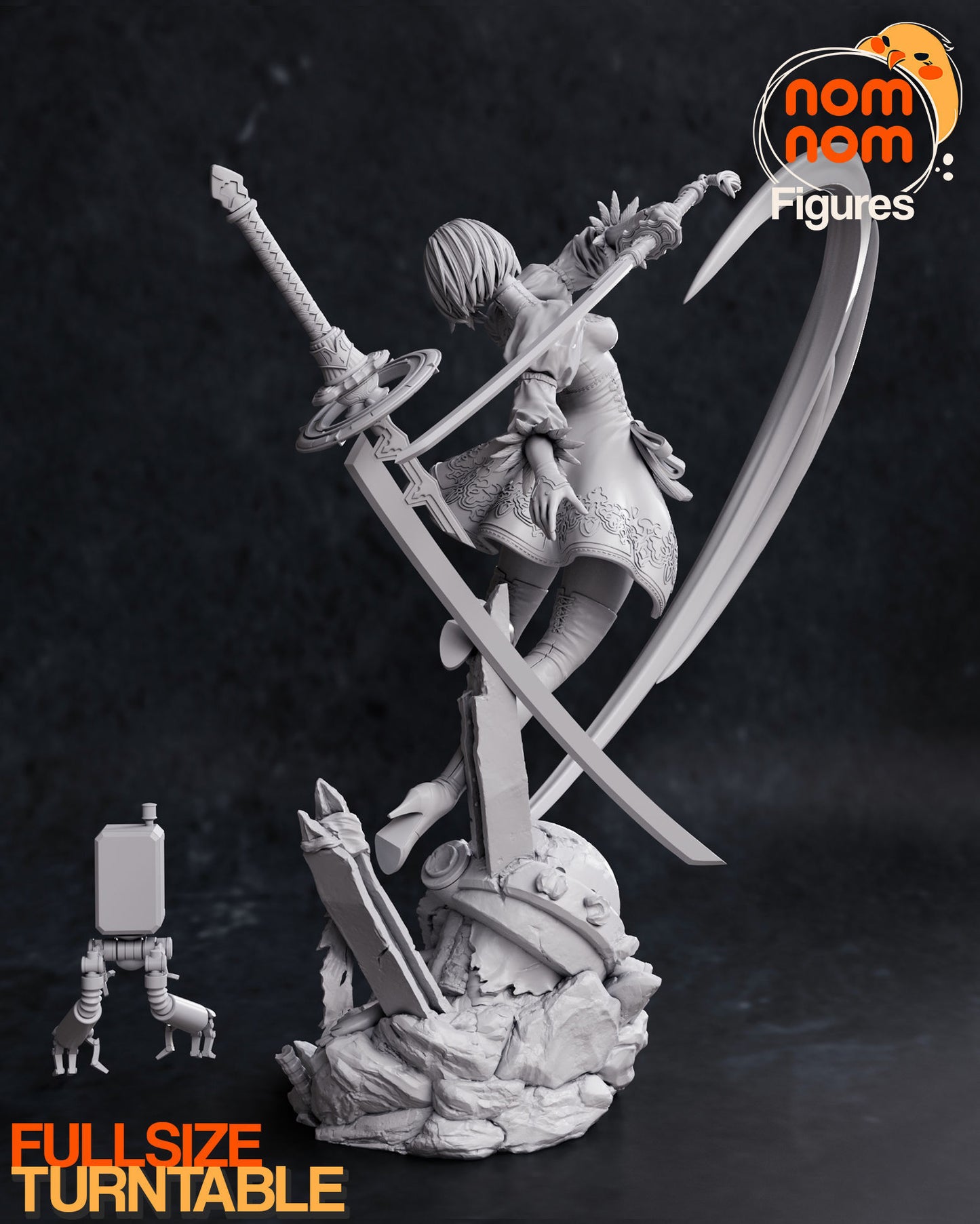 2B Resin Fan Art - MTO (NN)