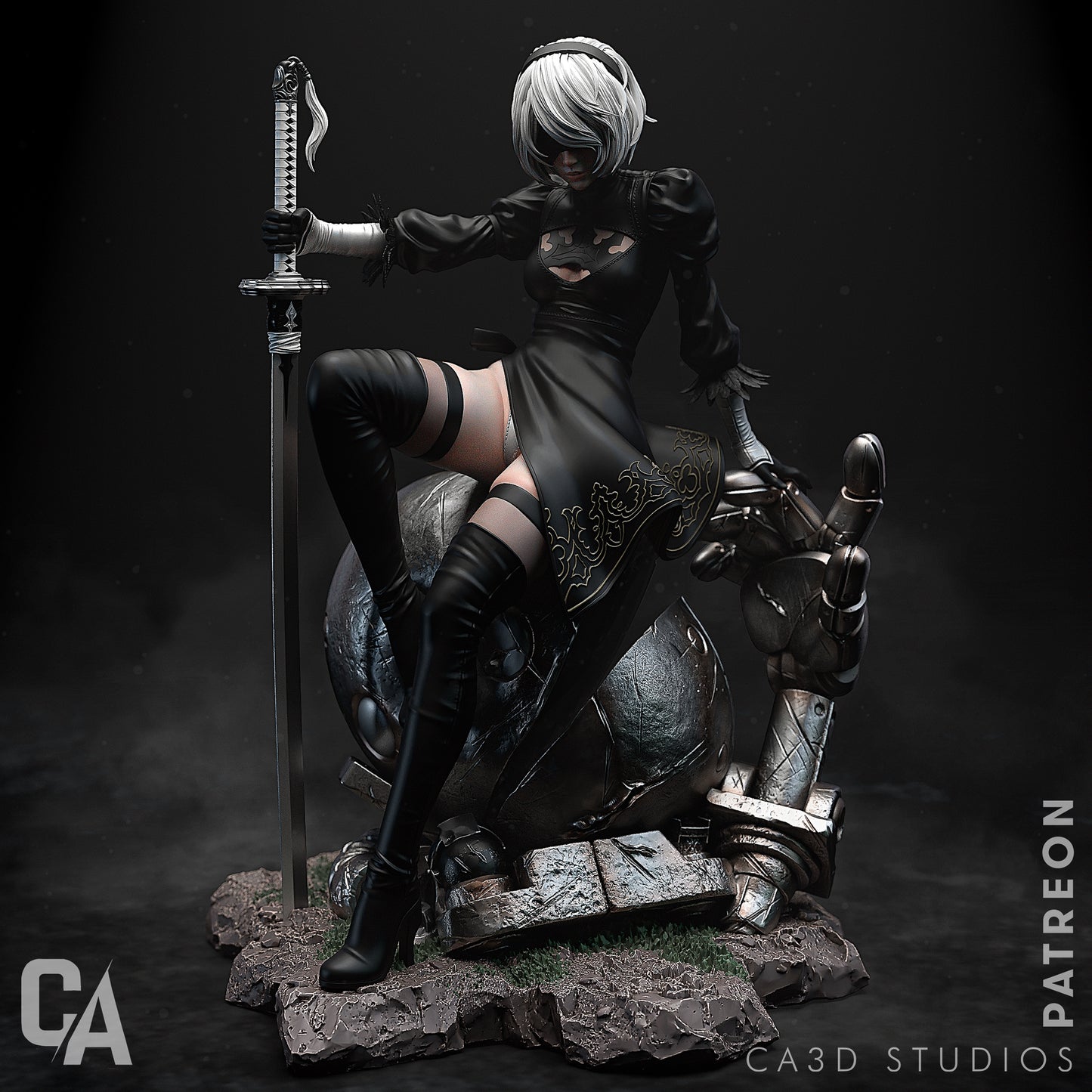 2B Resin Fan Art - MTO CA3D