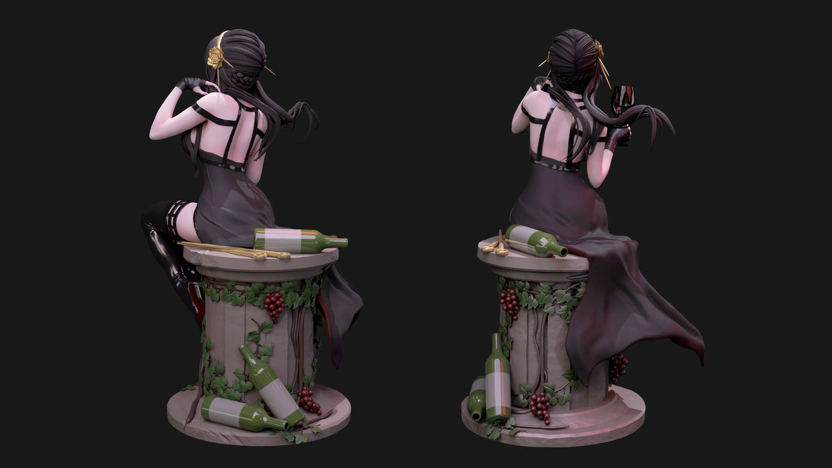 Yor Forger Resin Art (Nympha3D)