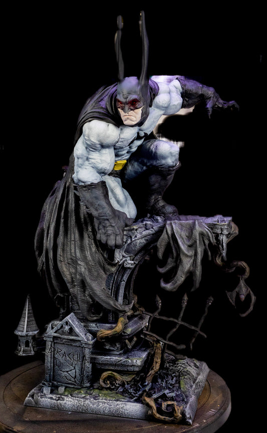 Vampire Batman Resin Fan Art Pro Painted - MTO (CA3D)