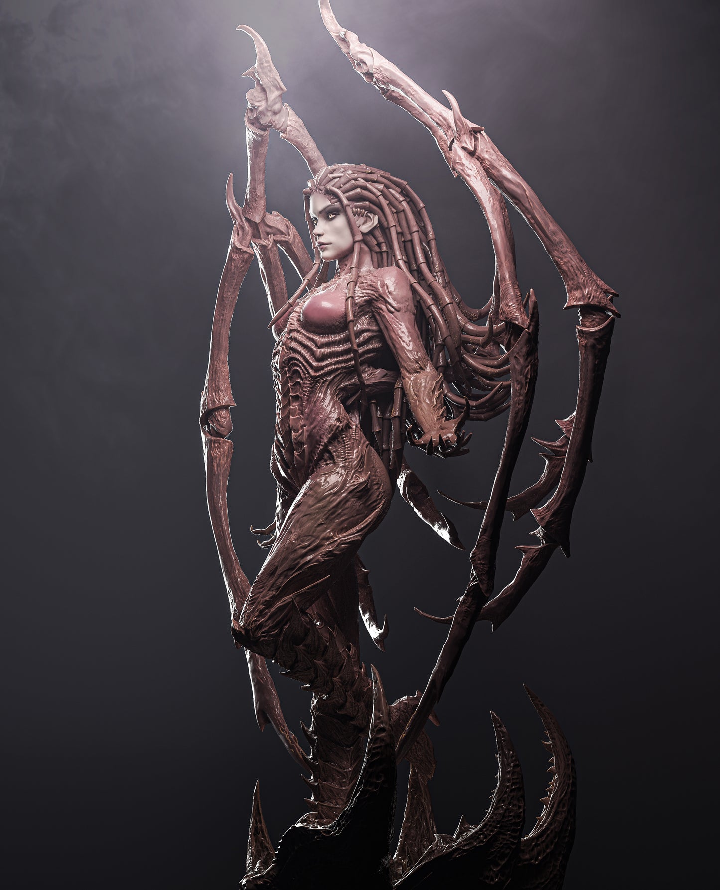 Sarah Kerrigan Resin Art - MTO (Design by CA3D)