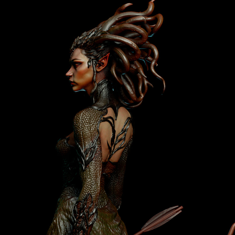 Medusa Resin Art (Vyra Version)