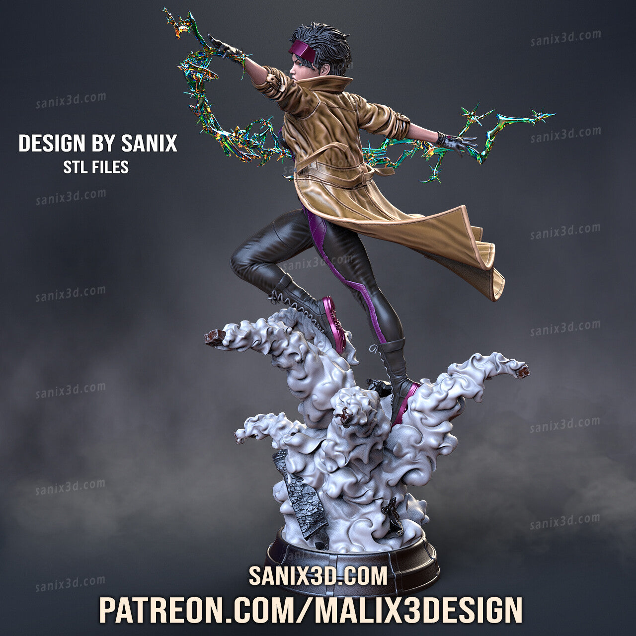 Jubilee Sanix Resin Fan Art Pro Painted - MTO