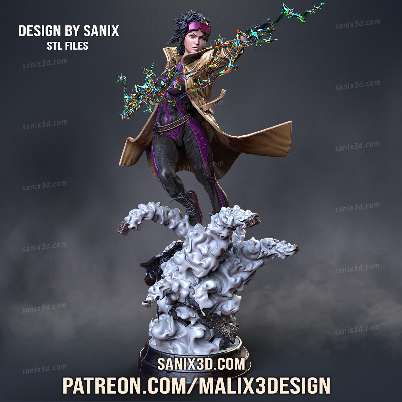 Jubilee Sanix Resin Fan Art Pro Painted - MTO