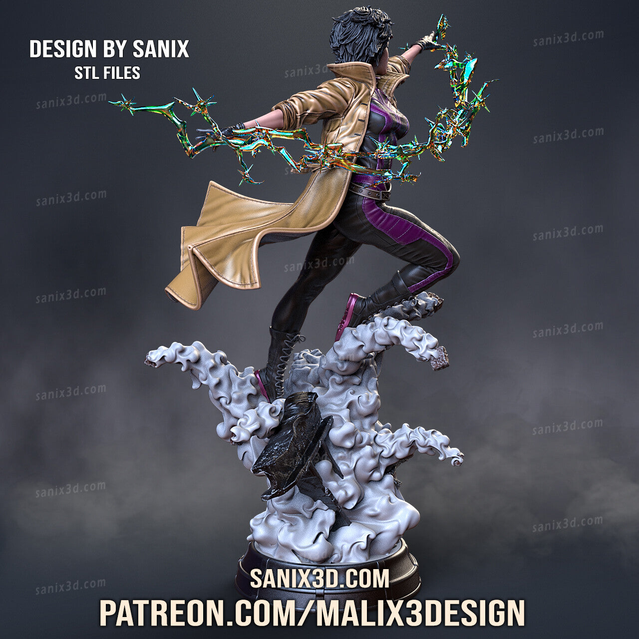 Jubilee Sanix Resin Fan Art Pro Painted - MTO