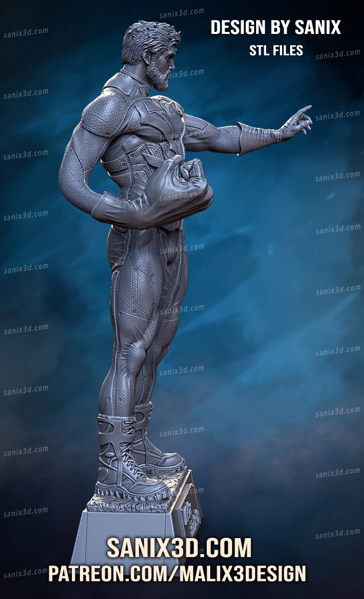 Mr Fantastic Resin Fan Art - MTO