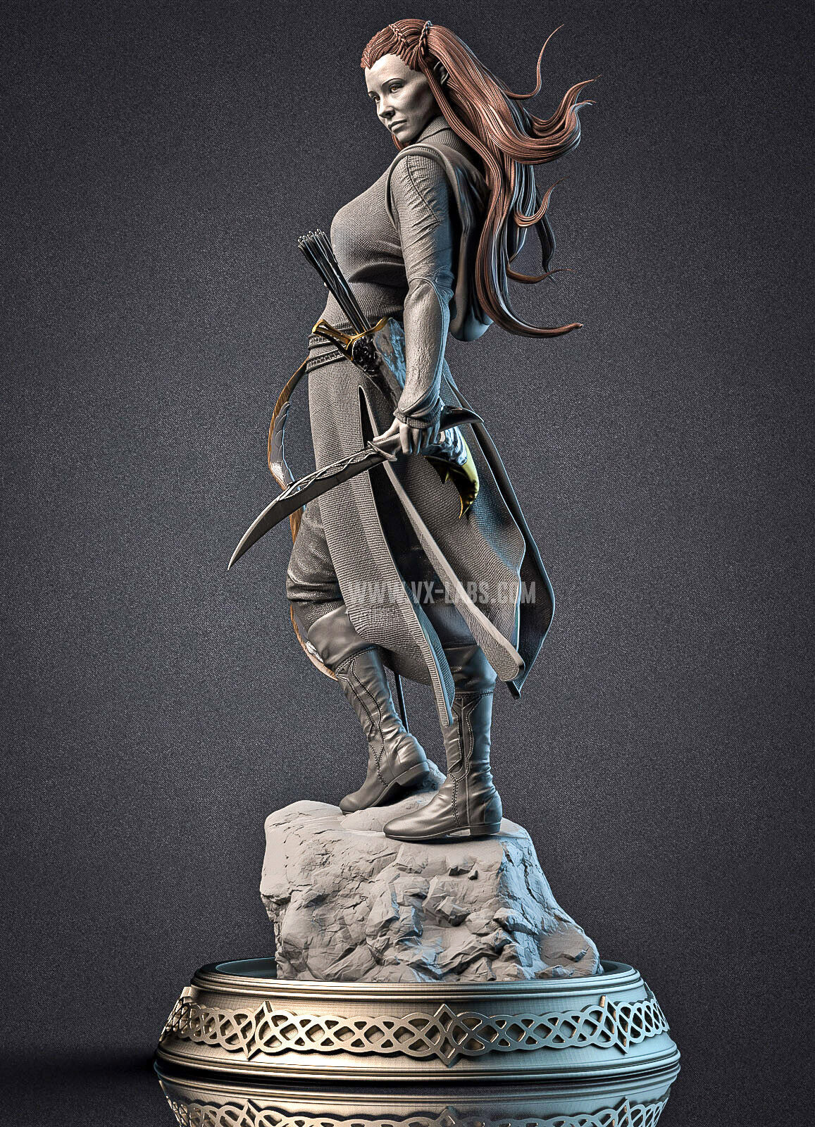 Tauriel Resin Art (Designed by VXLabs)