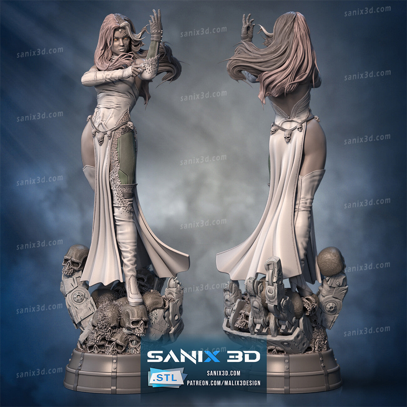 Mystique Resin Art (Design by Sanix3D)