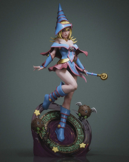 Dark Magician Girl Resin Art (Design by Abe3D)