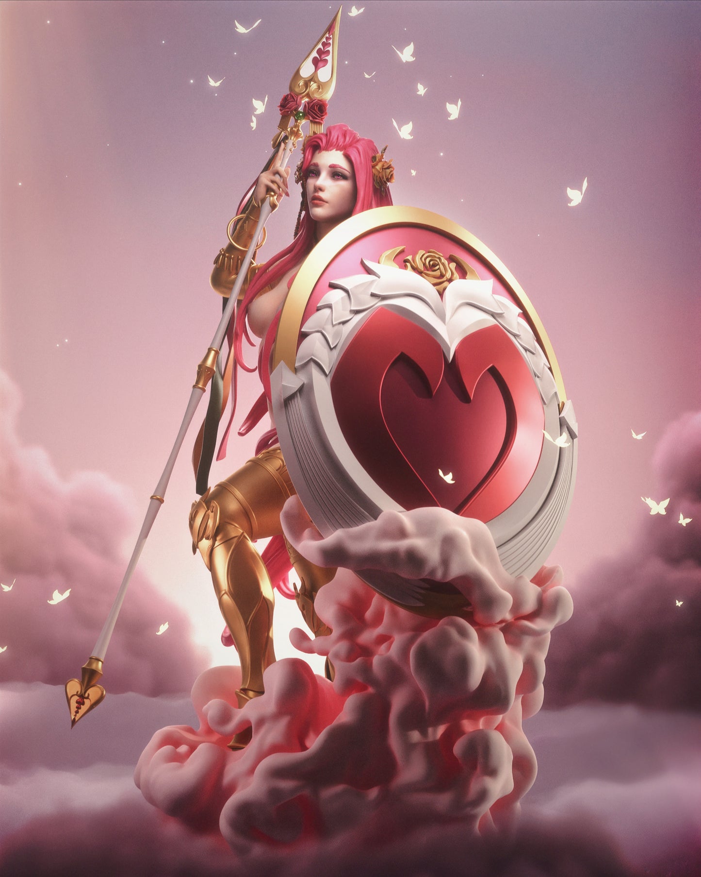 Aprhodite Resin Art - MTO (Design by CA3D)