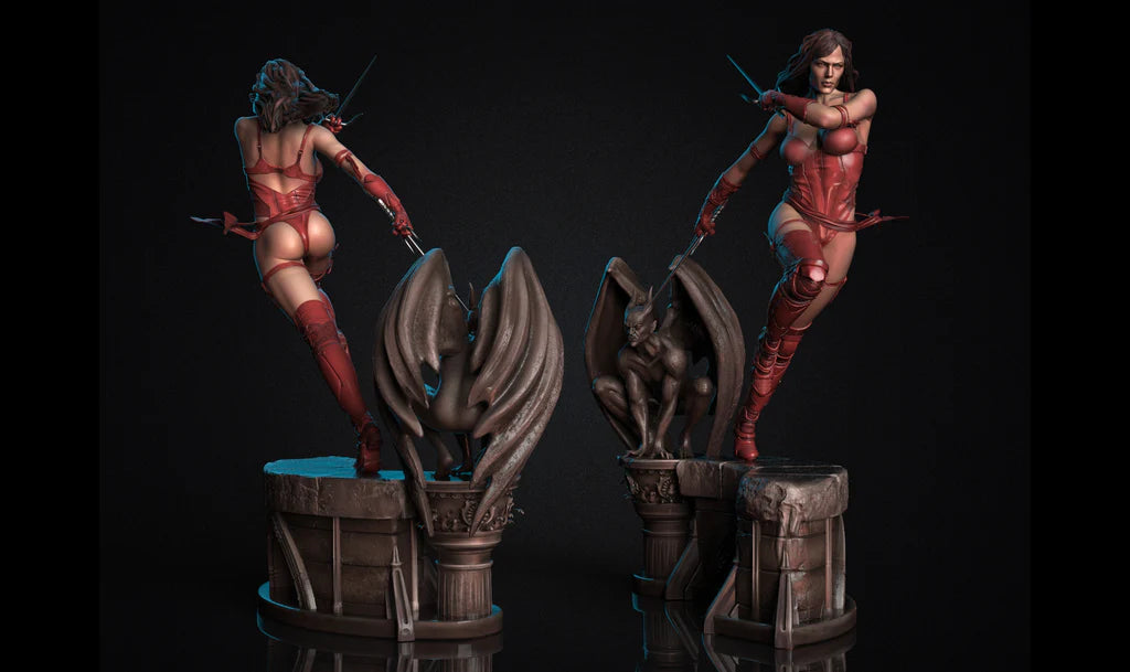 Elektra Resin Fan Art - MTO (VXLabs)