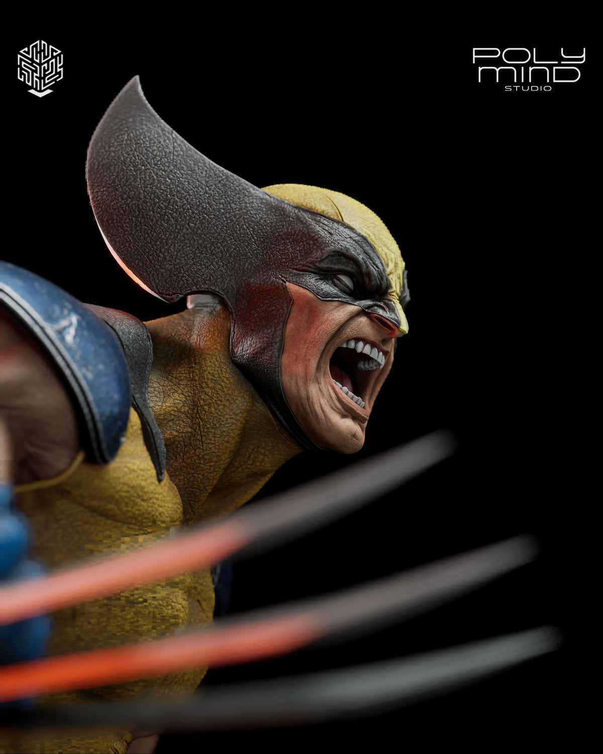 Wolverine Resin Art (PolyMind Version)