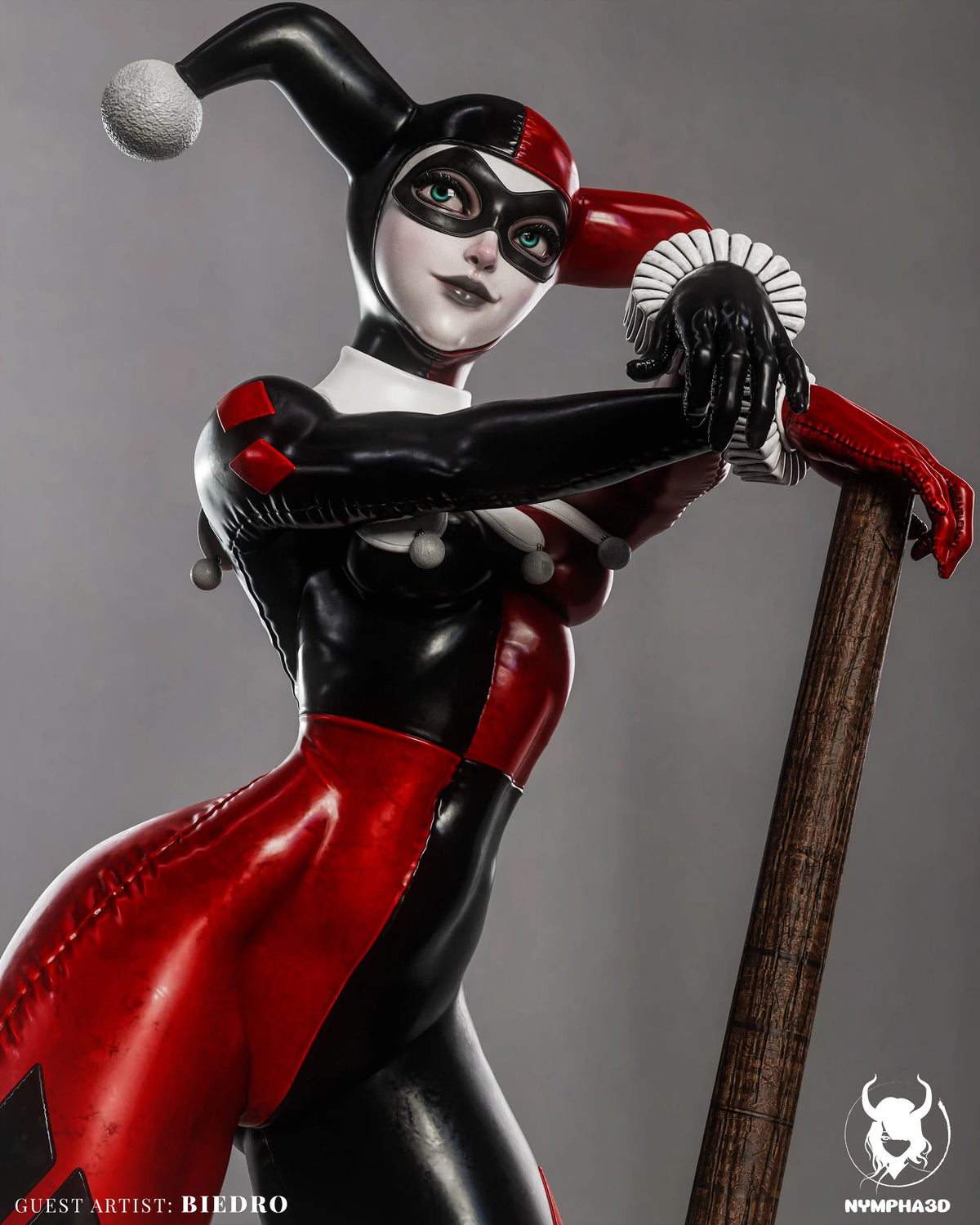Harley Quinn Resin Art (Nympha3D)