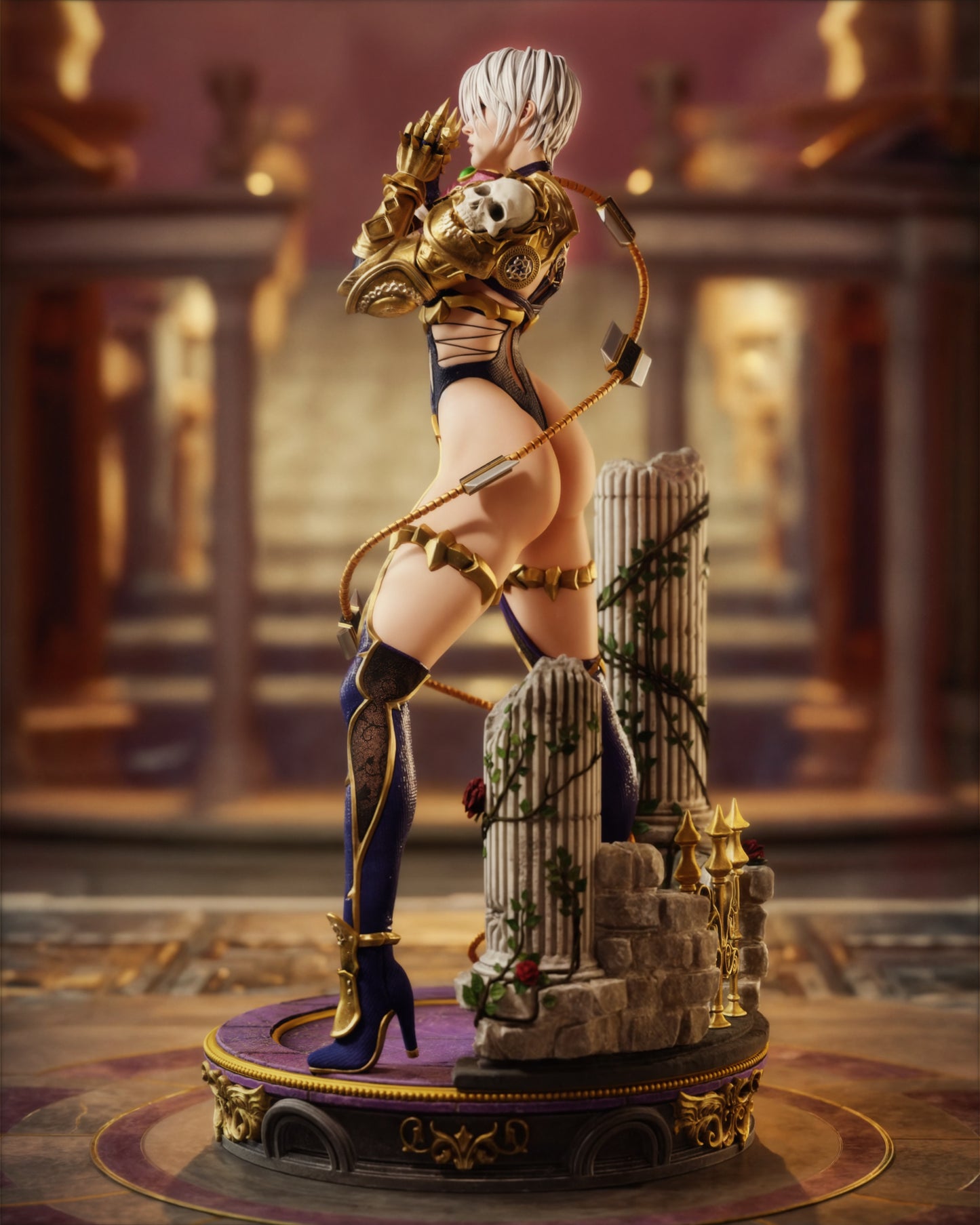 Ivy Valentine Soulcaliber Resin Art (Design by CA3D)