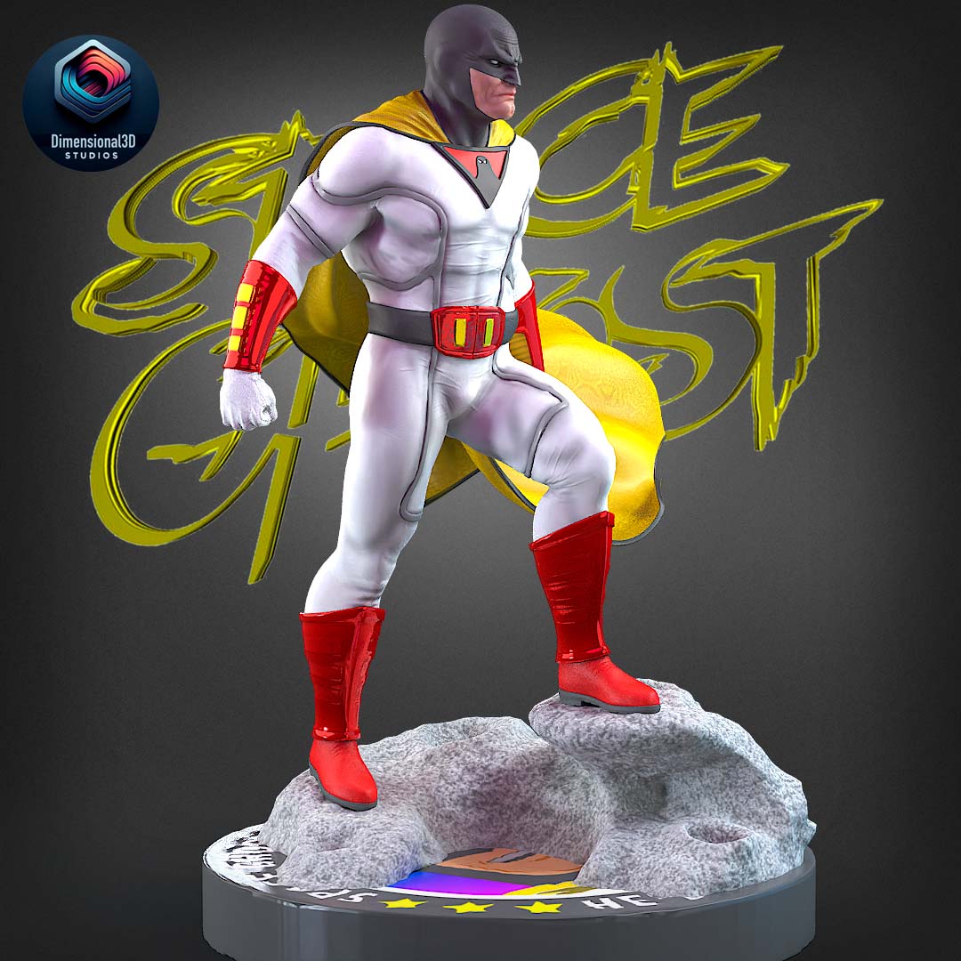 Space Ghost Resin Fan Art - MTO (3DMind)