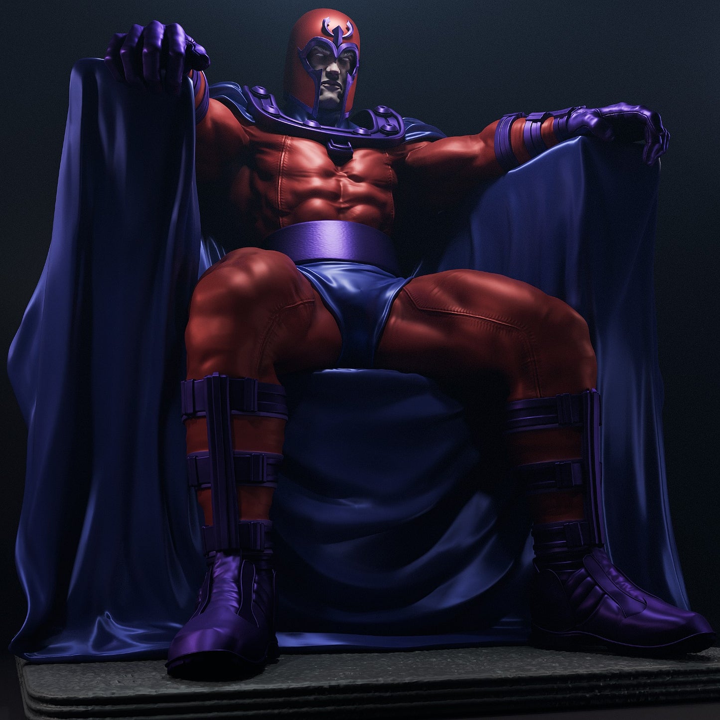 Magneto Resin Fan Art Pro Painted - MTO CA3D