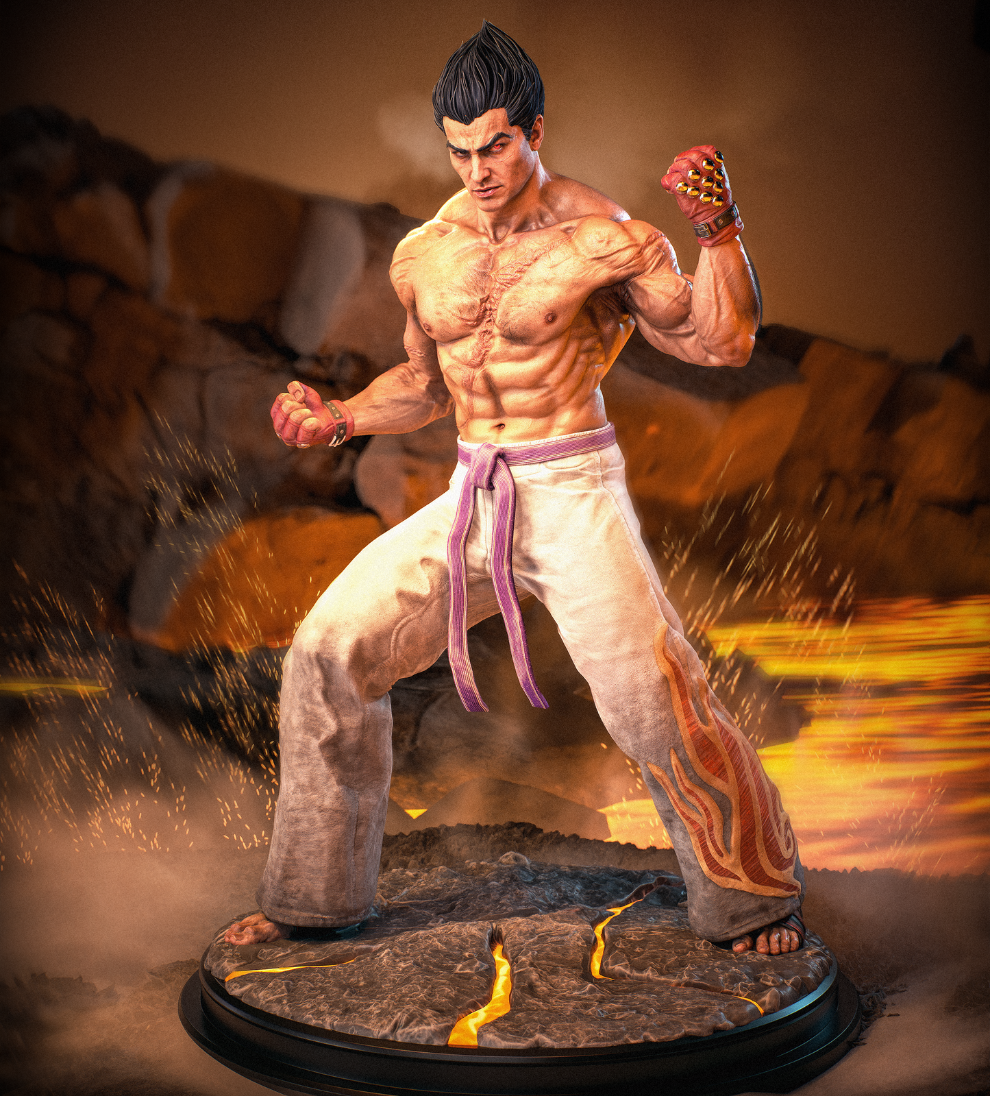 Kazuya Resin Art - MTO (Design by CA3D)