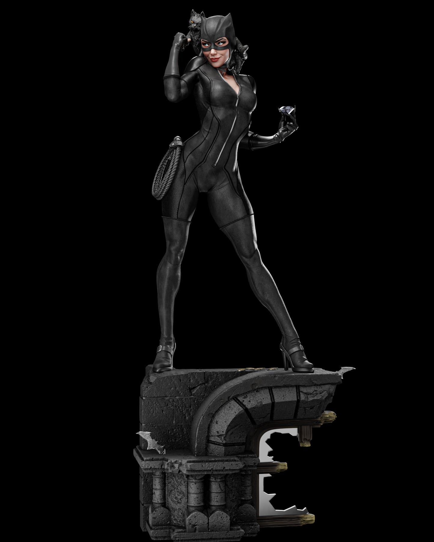 Catwoman Resin Fan Art - MTO (ZEZ)