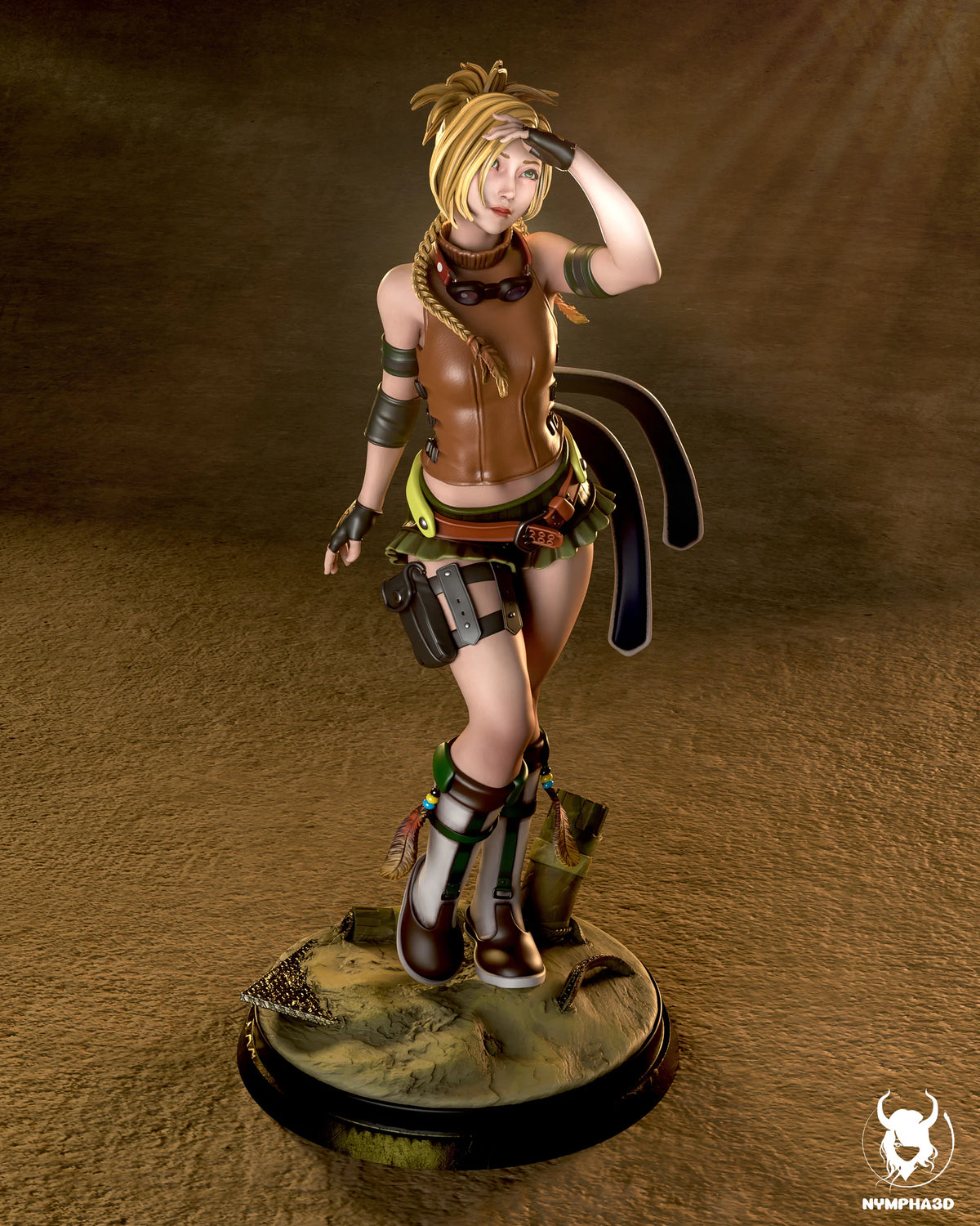 Rikku Resin Art (Nympha3D)