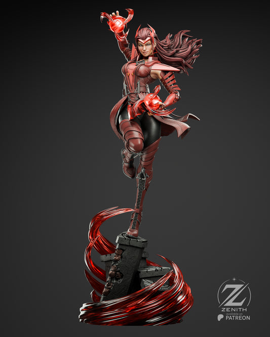 Scarlet Witch Resin Fan Art MTO (Design by Zenith)